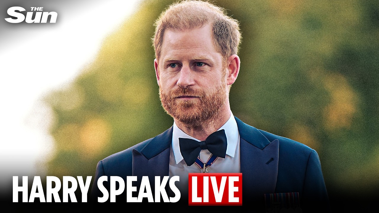 LIVE: Prince Harry speaks at Clinton Global Initiative on social media dangers