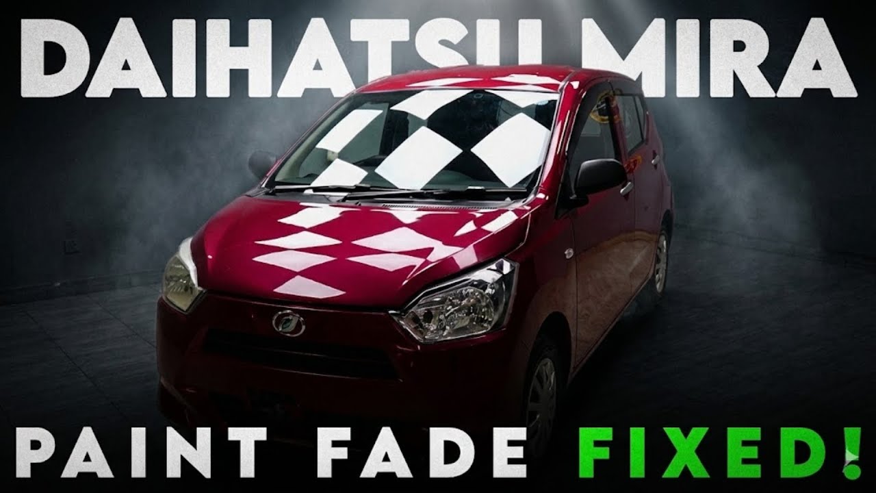 Daihatsu Mira Detailing | Bumper & Bonnet Paint Fade Restoration | Real Results