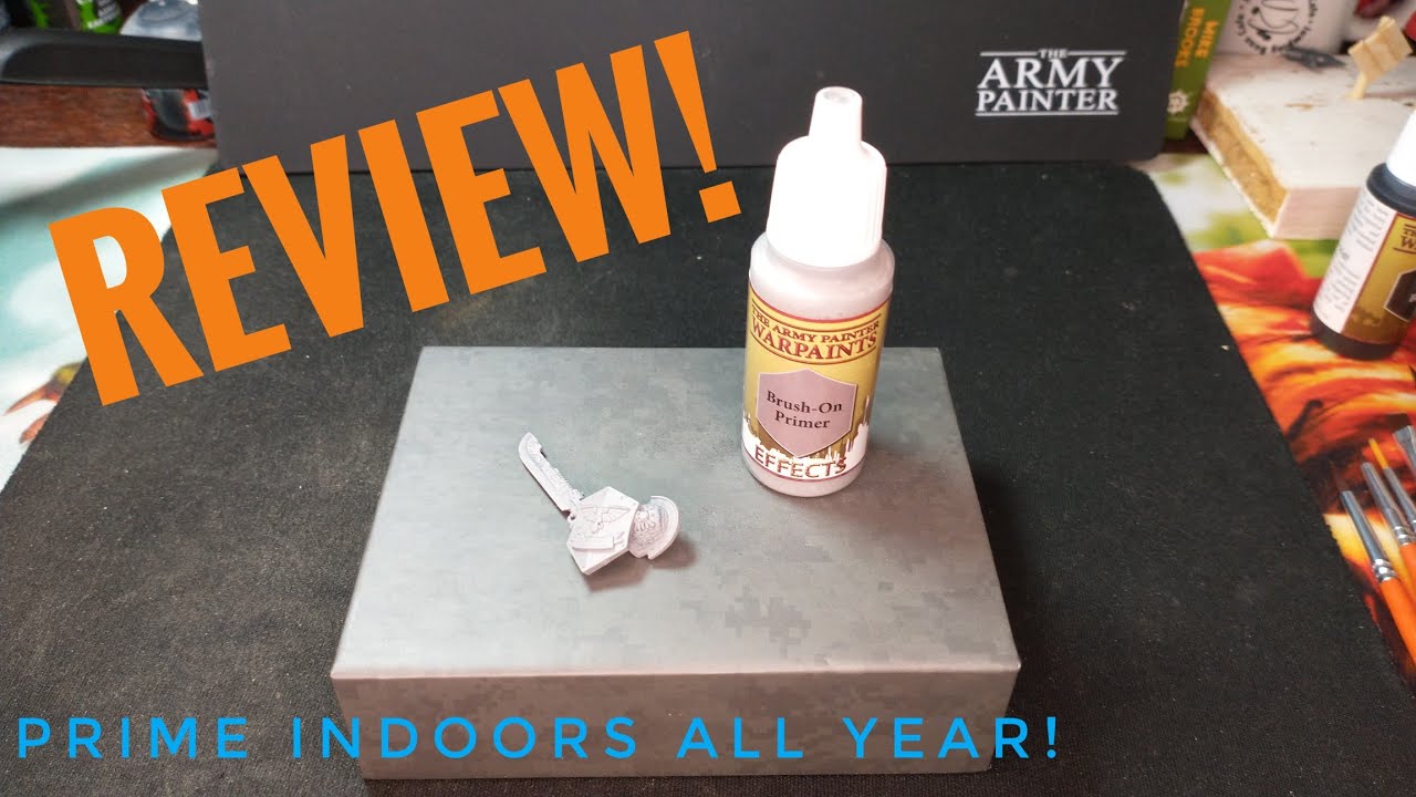 Review: The Army Painter Brush On Primer