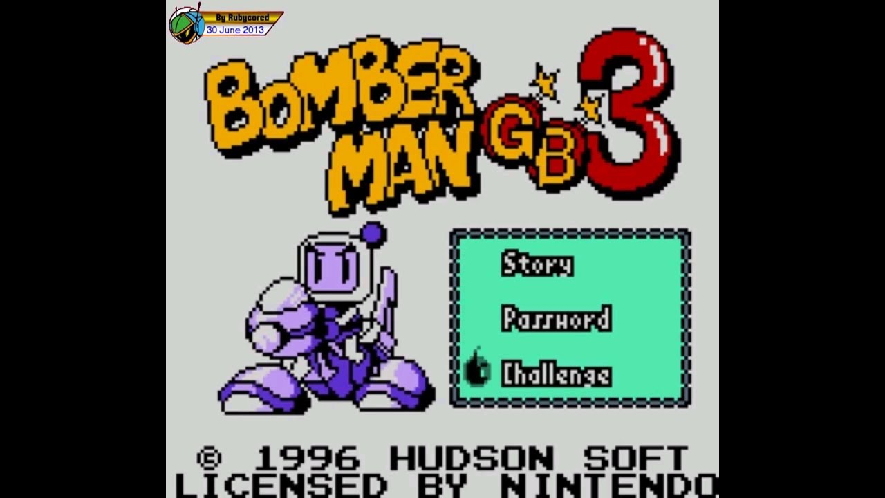Bomberman GB3 (1996, Gameboy) - Full Longplay [720p60]