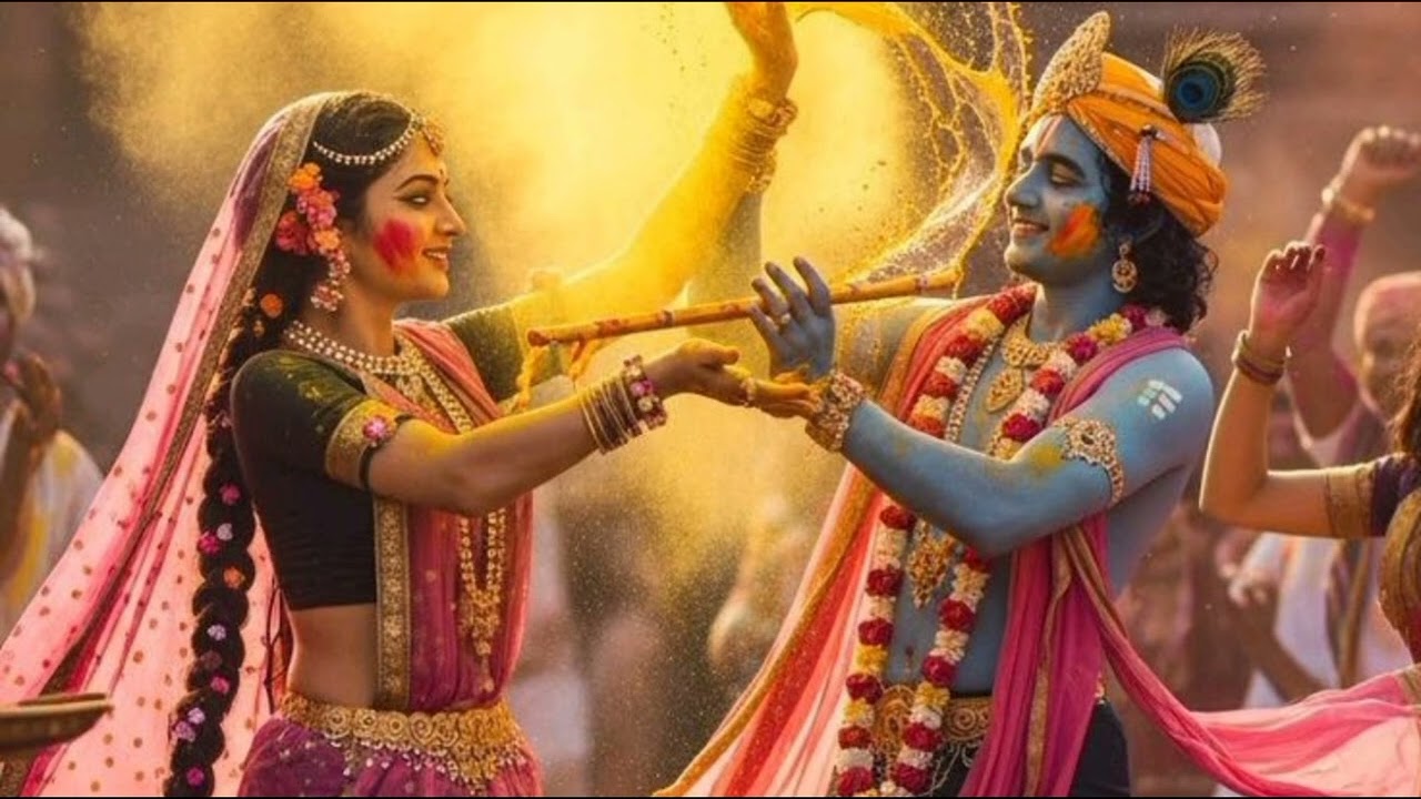 बहुत सुंदर होली भजन होली खेलें मेरी मैया भवन में