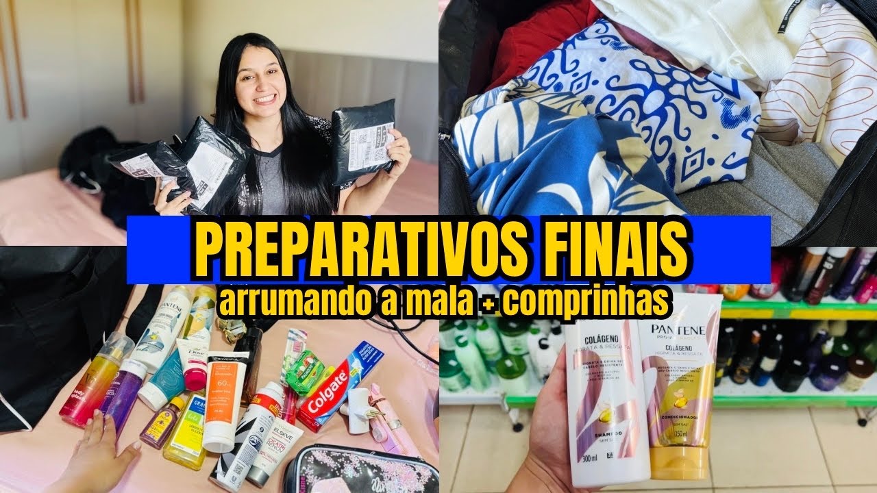 PREPARATIVOS FINAIS PARA A VIAGEM Abrindo Comprinhas da Shopee!