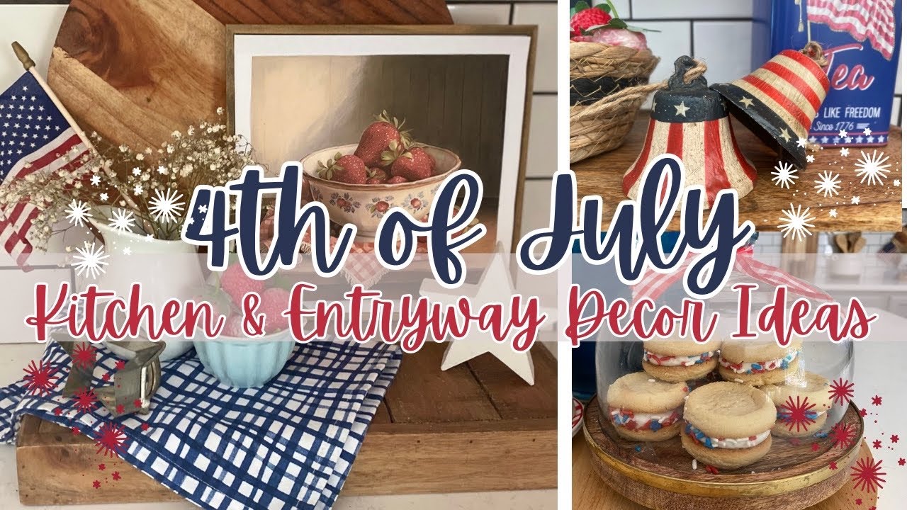 🇺🇸 NEW Cottage Farmhouse Patriotic & Americana Decor Ideas | Summer Decorating Ideas