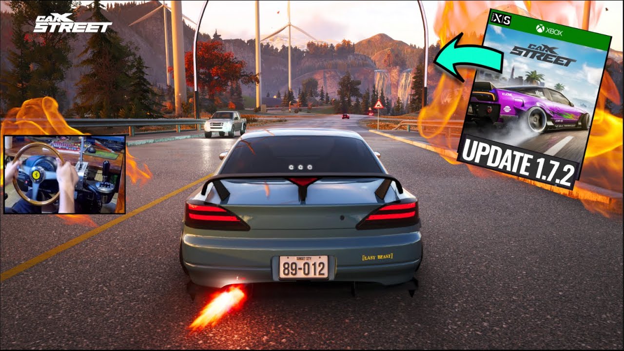 CarX Street Xbox Series X - UPDATE V1.7.2 NEW Tire Physics FIRST IMPRESSIONS...