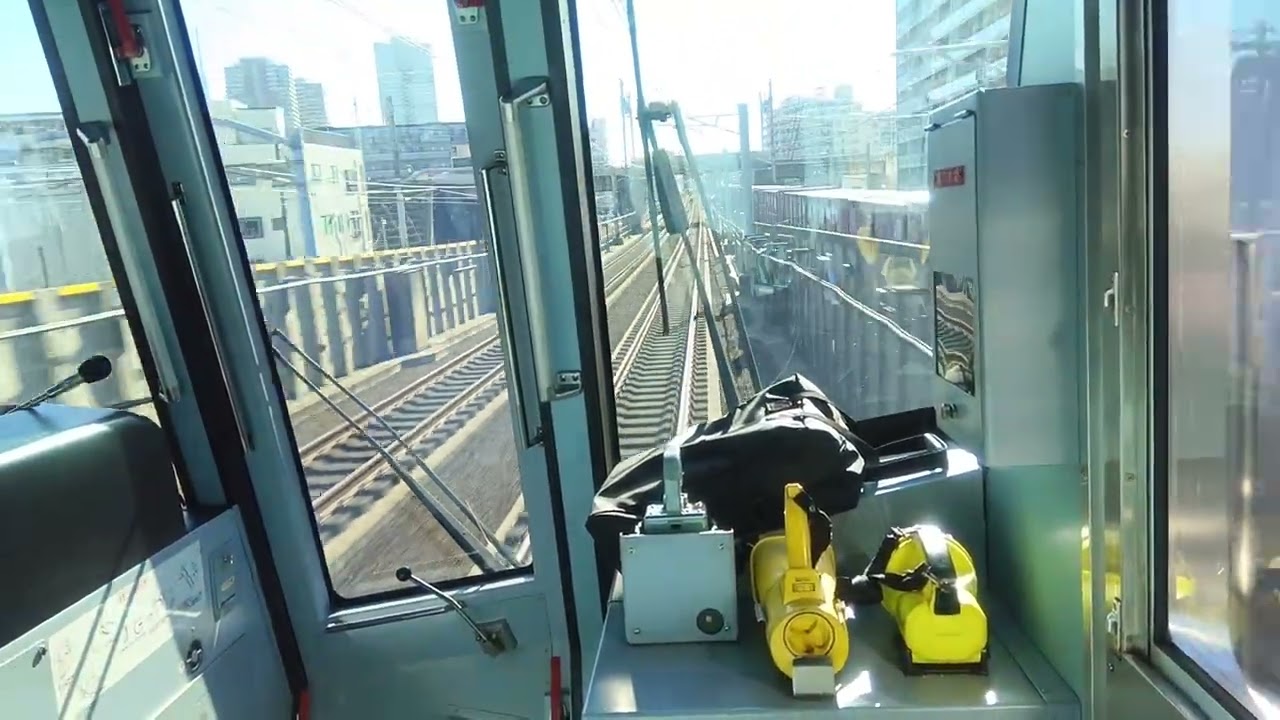 車窓:つくばEX　南千住→北千住