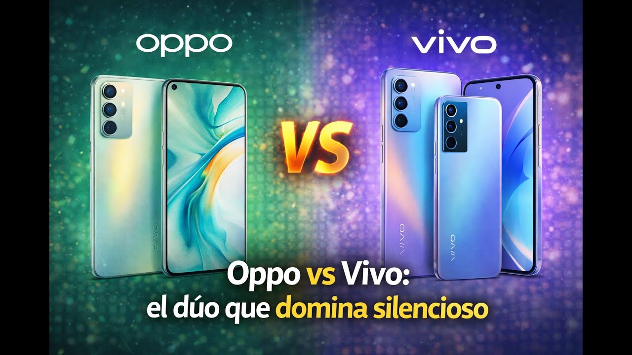 Oppo vs Vivo: el dúo que domina silencioso