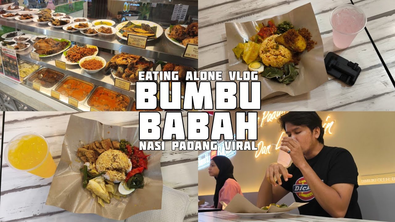 FIRST TIME REVIEW BUMBU BABAH | KEDAI MAKAN NASI PADANG VIRAL AJAK SHIRO !