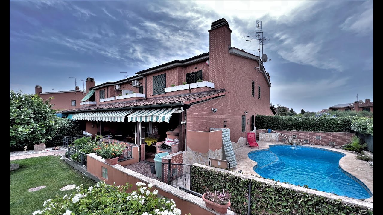 villino in vendita con piscina rifinito e in perfetto stato rif 158-22