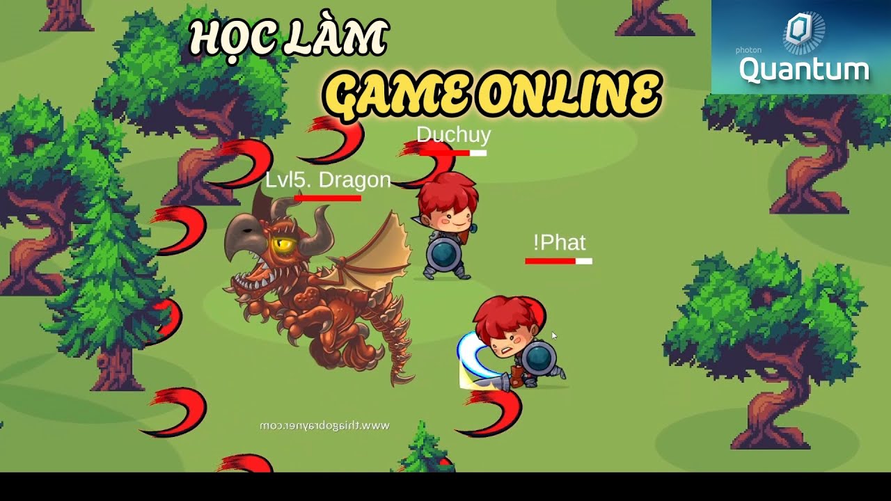 Làm Game Online bằng Photon Quantum và Unity | trọn bộ khóa học