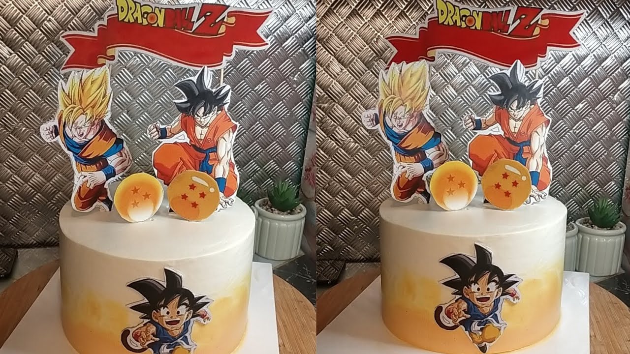 comment décorer votre gâteau dragon ball z pour les débutants