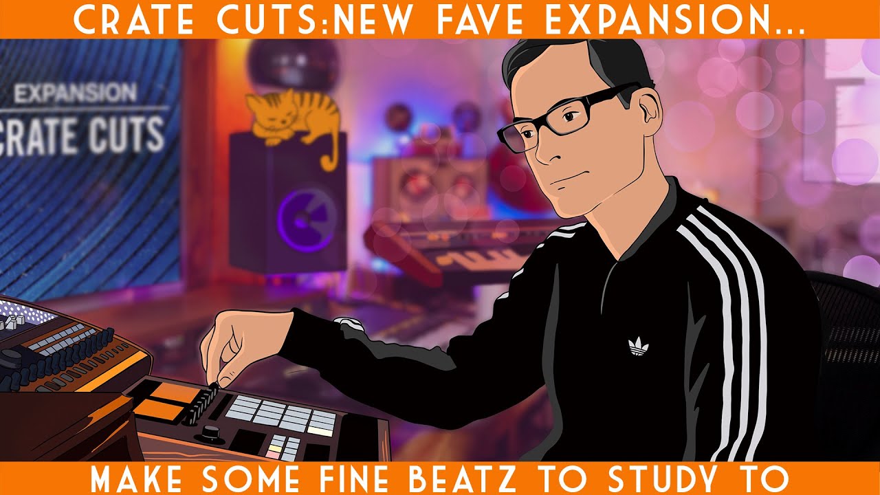 Crate Cuts... My new fave Maschine Expansion! Cooking up 6 Mini beats.