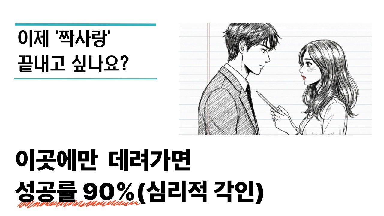 당신이 데이트에서 '카페'만 고집하면 절대 안 되는 소름 돋는 이유. 내 심장이 왜 뛰지?