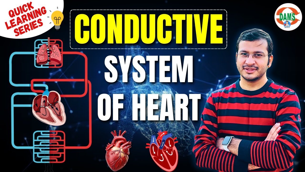 Conductive System of Heart | Quick Learning Series by Siddharth Sir | DAMS Nursing