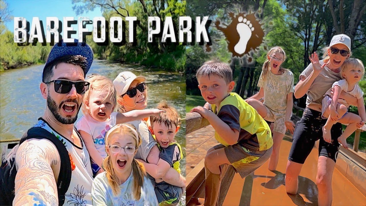 Barefoot Park | Hiking through Knee-Deep mud | No Shoes Allowed!