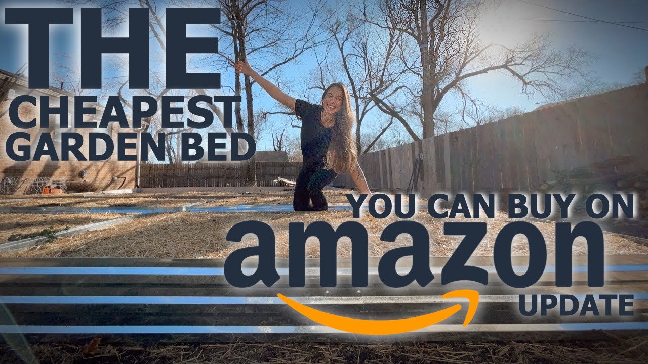 The CHEAPEST Garden Bed You Can Buy Off AMAZON... UPDATE! + Other Cheap Gardening Options!