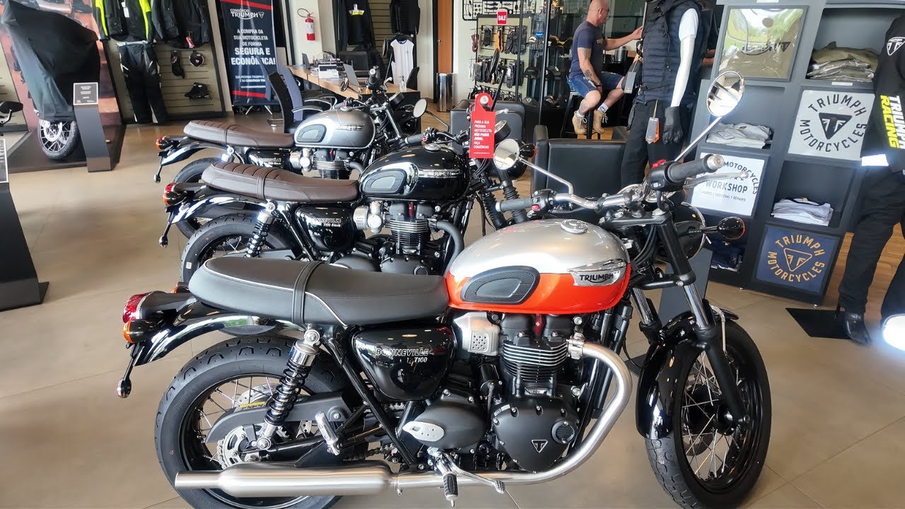 SHOWROOM TRIUMPH | NOVIDADES NAS CLASSICAS E VALORES | T120