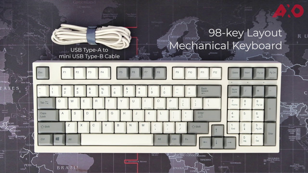Leopold FC980C Topre Mechanical Keyboard - The AXO's Unboxing + Quick Look