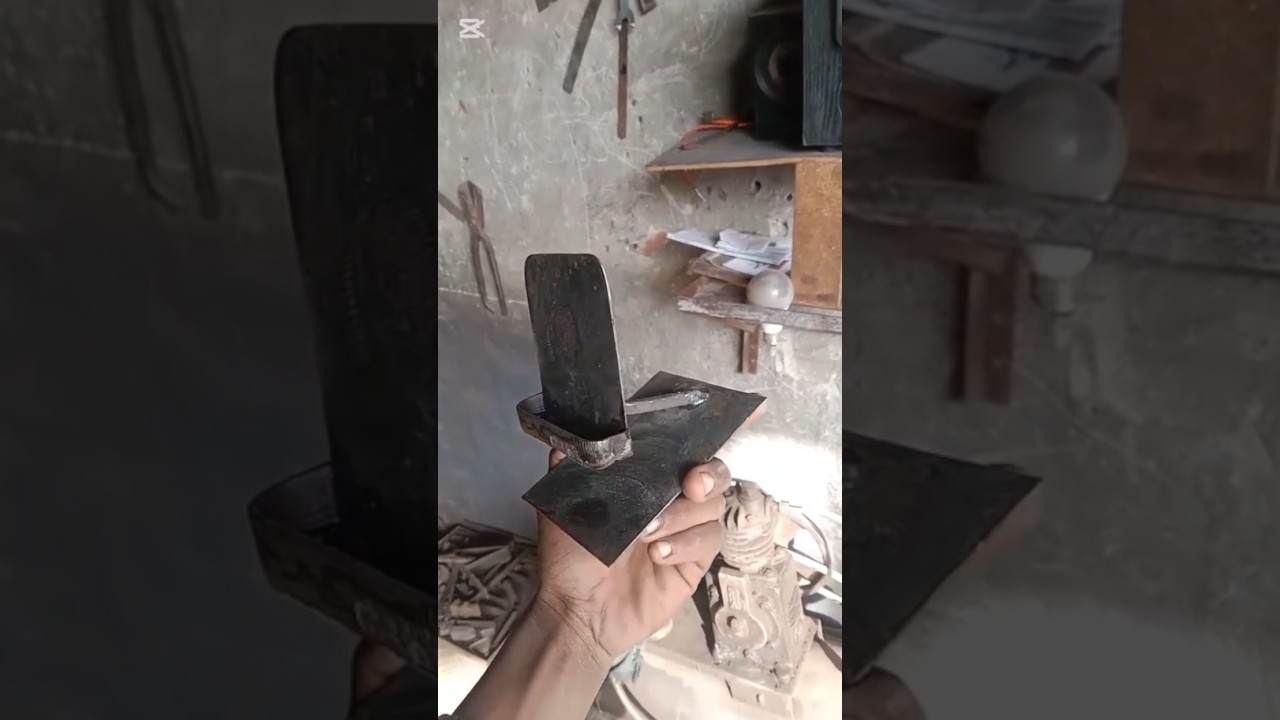 phone stand making iron