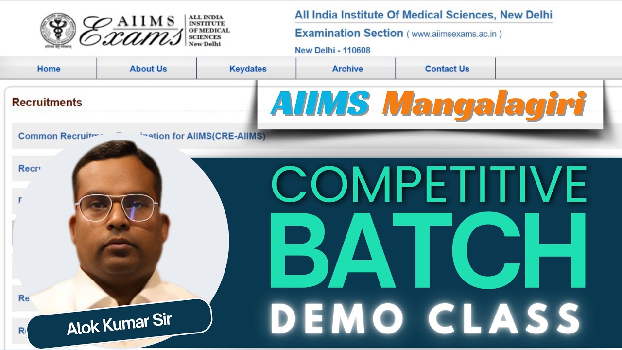 🚨 AIIMS Mangalagiri 2024 | Demo Class | Shri Arvind Foundation: First Aid, IT, and Wellness Training