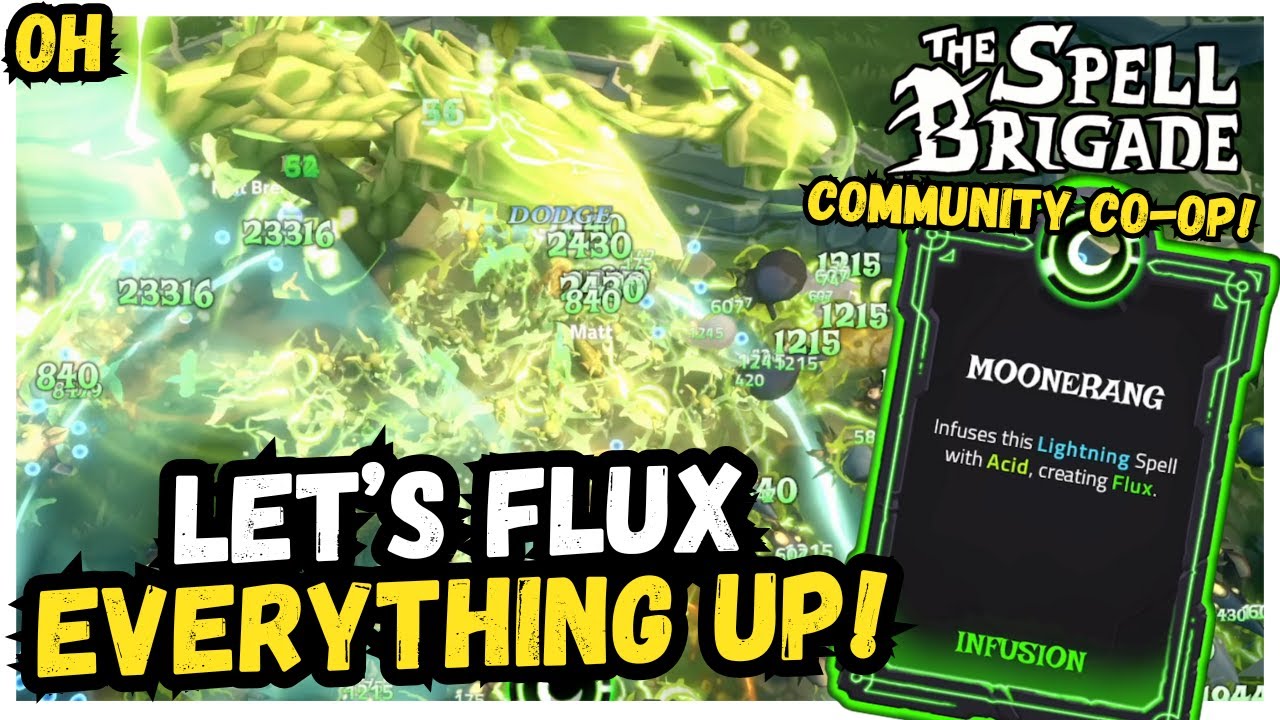 We FLUX Everything Up! MAX LUCK IS INSANE!! Spell Brigade!