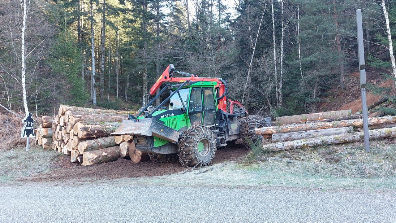 🌲🌲DÉBARDAGE/NOE 170-4R/Forstschlepper/Holzrücken/Forstarbeit/NOE/RITTER🌲🌲