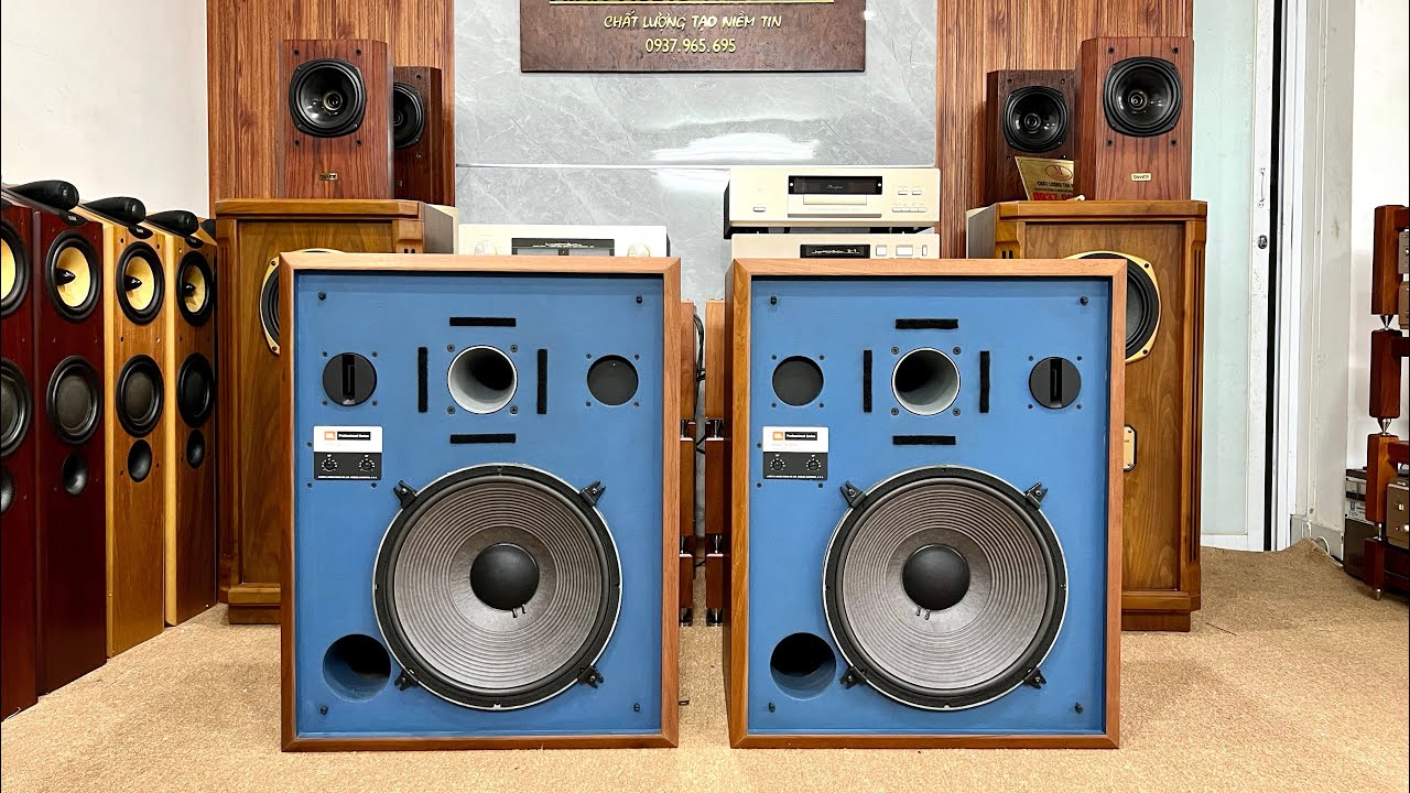 Phải nói thật là JBL L65 Jubai hay Century Gold phải gọi Đôi JBL 4333A  khủng long bạo chúa bằng cụ