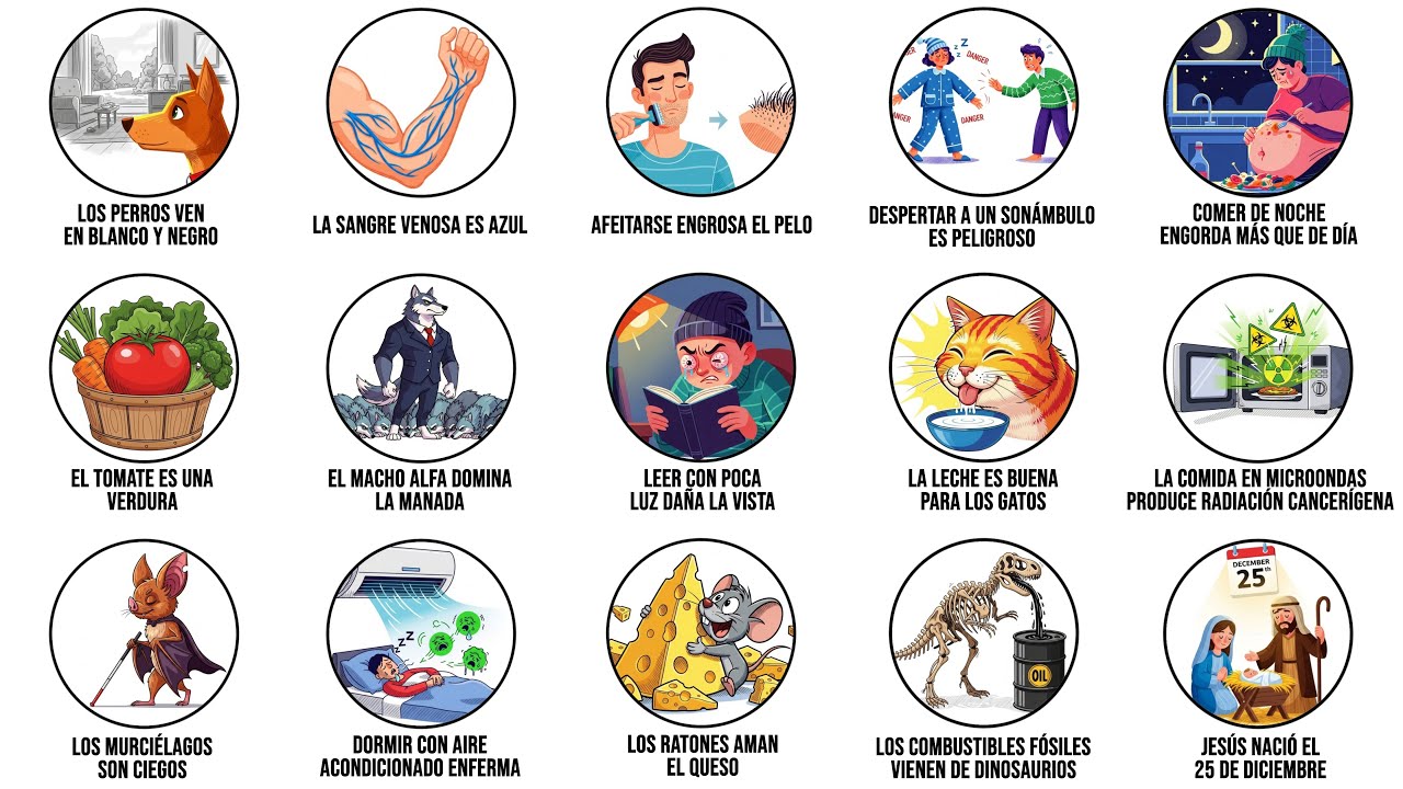 El ORIGEN de cada MITO POPULAR explicado en 15 minutos