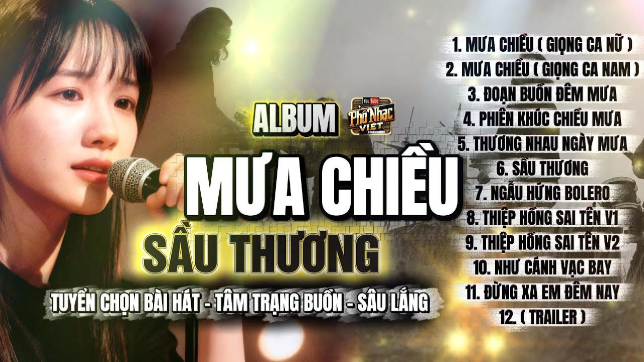 VOL.3 Mưa Chiều | Những Tình Khúc Cover Hay Và Tâm Trạng ( Lang Thang Trên Phố Dưới Cơn Mưa Chiều )