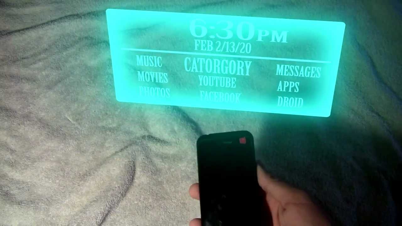 Smartphone Android Hologram Review