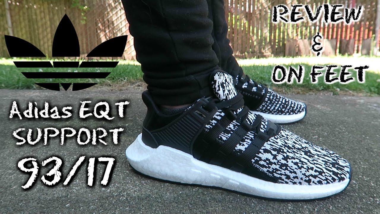 Adidas EQT Support 93/17 - Core Black/White