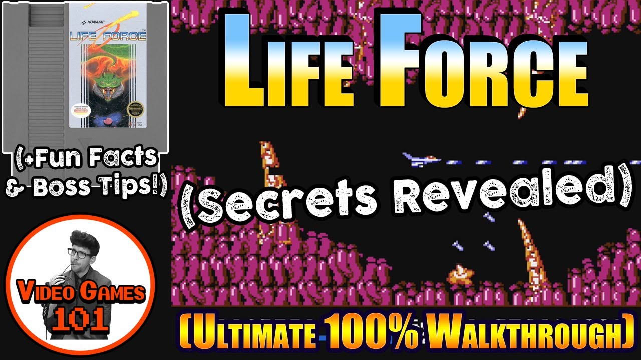 Прохождение Life Force для NES | 100% руководство | Видеоигры 101