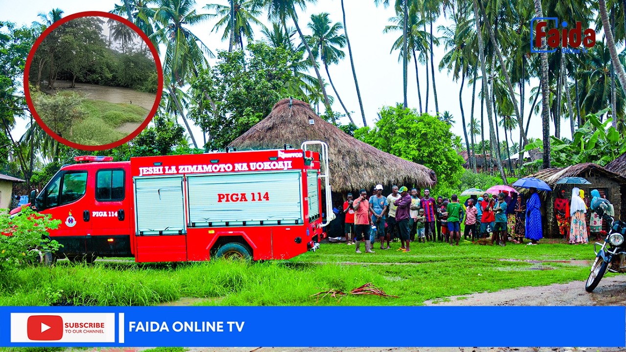 MTOTO WA MIAKA 14 AZAMA KWENYE MTO MAMBI KIJIJI CHA NDUMBWE MTWARA| JESHI LA ZIMAMOTO LATHIBITISHA