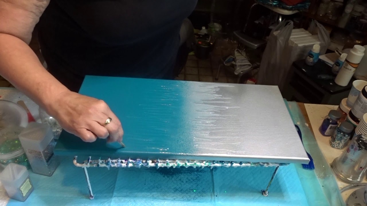 Bling Bling Bling with my homemade cruched glass       Video#81
