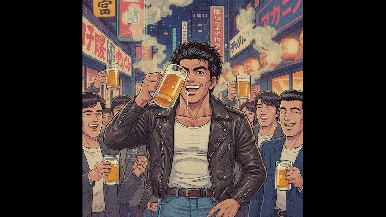 🎧 すごい男の唄　🎙️ 三好鉄生　（EleganceCover）　♪ ビールをまわせ　底まで飲もう　あんたが一番　わたしは二番　ドンドン...