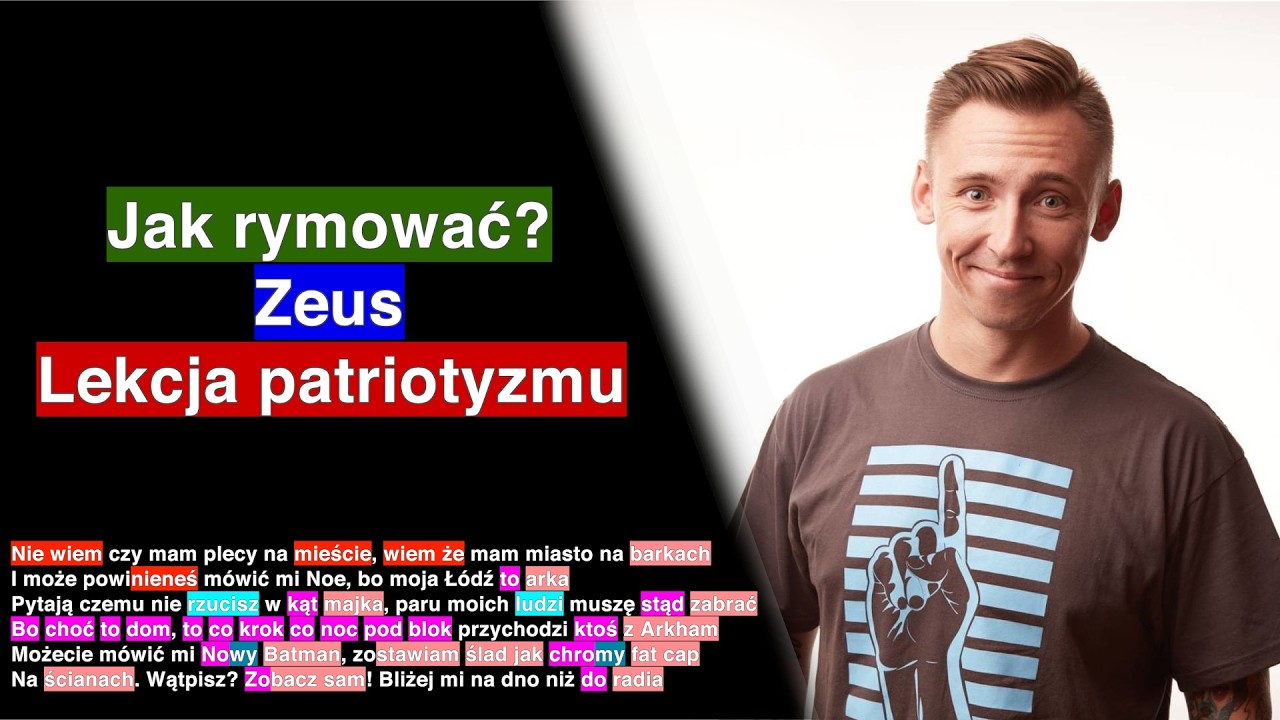 Jak rymować? | Zeus - Lekcja patriotyzmu