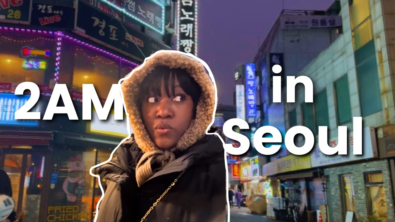 Late Night Shopping in Seoul 🇰🇷 Dongdaemun Fashion District + Snowy Goodbye| Digital Diary