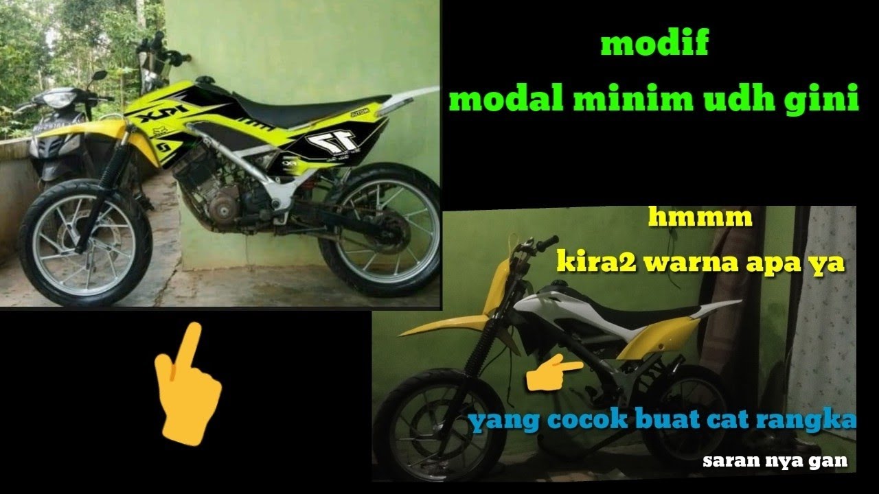 odif satria fu super moto bajed minim tanpa las #part 4