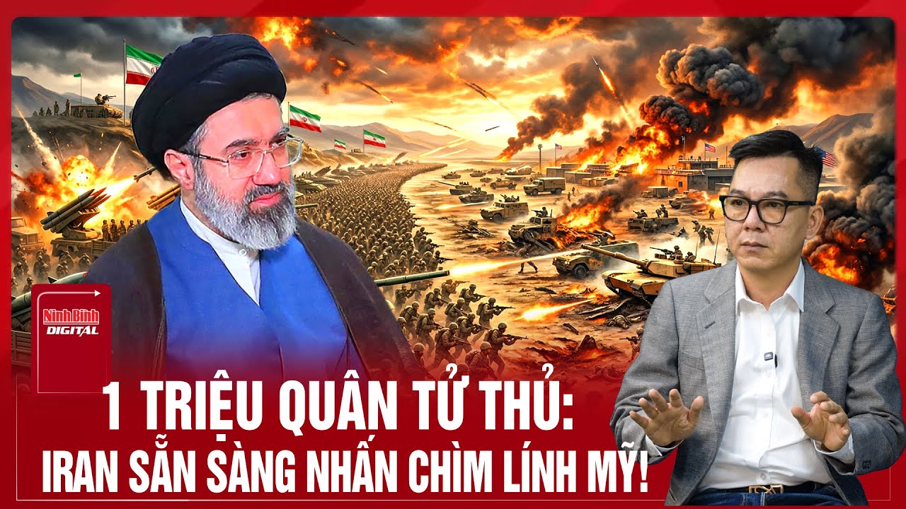 1 triệu qu&acirc;n Iran chờ sẵn đ&ograve;n đổ bộ của l&iacute;nh Mỹ