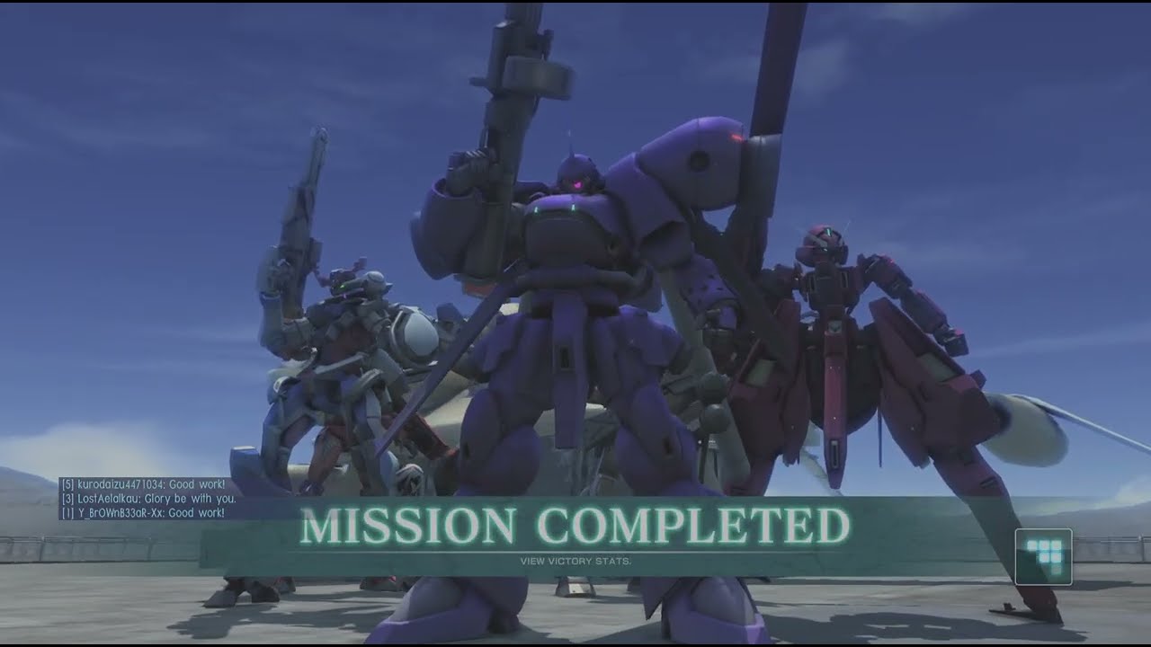 Gundam Battle Operation 2 -GBO 2- Ground Battle - lvl 1 High Mobility Kämpfer