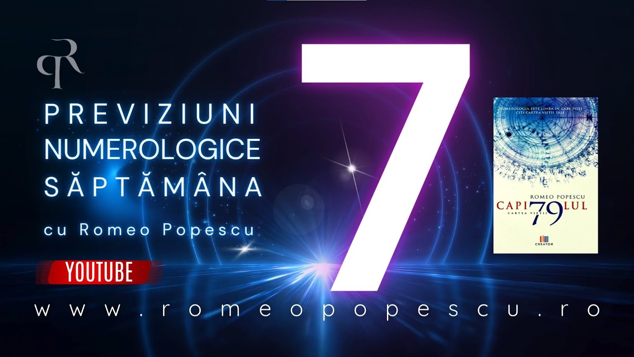 PREVIZIUNILE NUMEROLOGICE pentru saptamana #7 (9.2. - 15.2.2026)