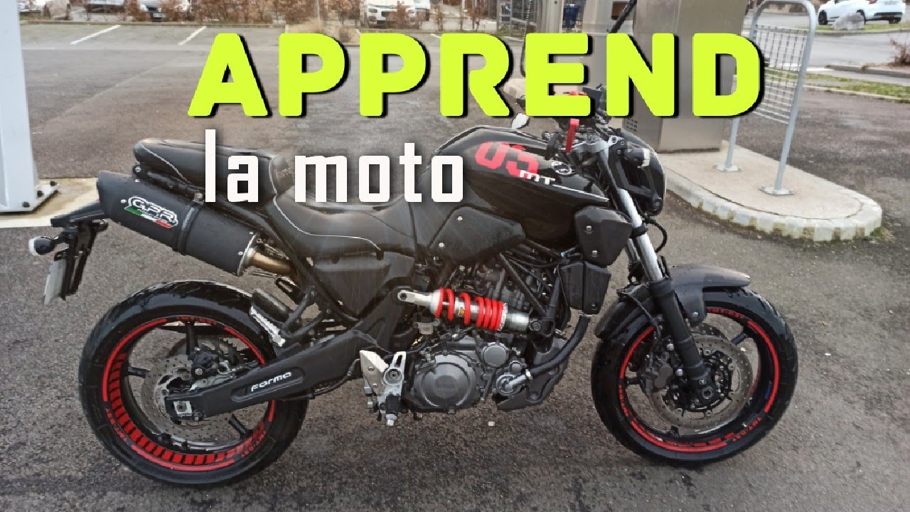 APPRENDRE LA MOTO SANS EXPERIENCE 👍 Connaître les bases pour avancer PARTIE 1 ✔