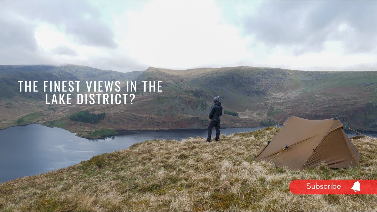 Wild Camping On The Most Popular Spooky Crag In Cumbria ( Lanshan 2 Pro)