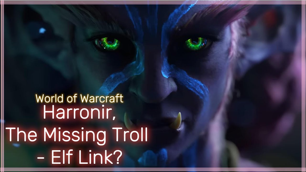 Harronir (Haranir), The Missing Elf & Troll Link? (WoW)