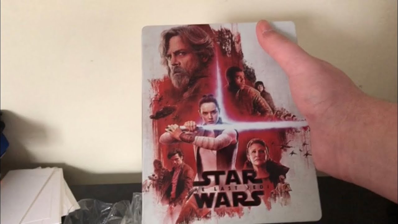 Star Wars The Last Jedi Blu-Ray Unboxing/ Film Review