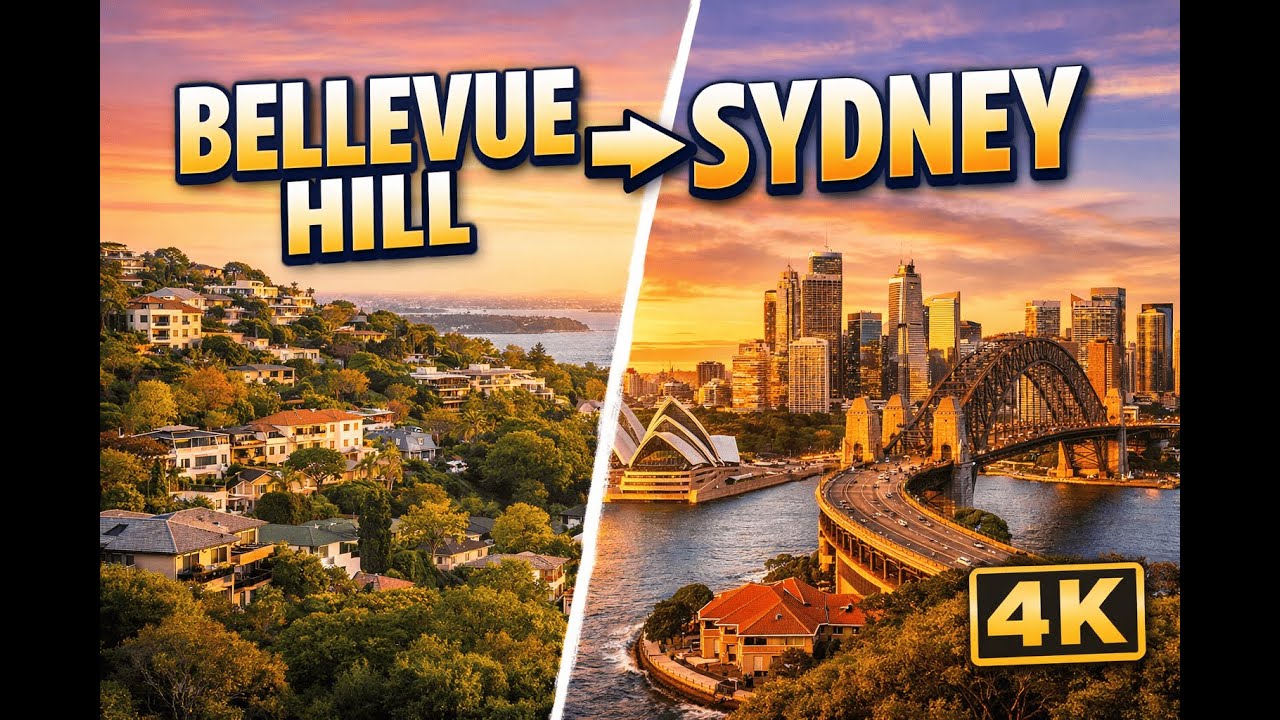 From Bellevue Hill to Sydney CBD | Relaxing Sydney Drive in 4K | Cruise Control