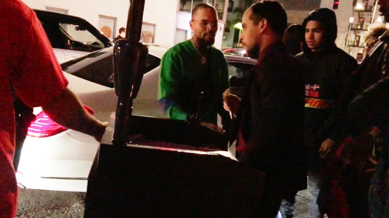 Chris Brown Pissed at Valet for Overcharging - Says 