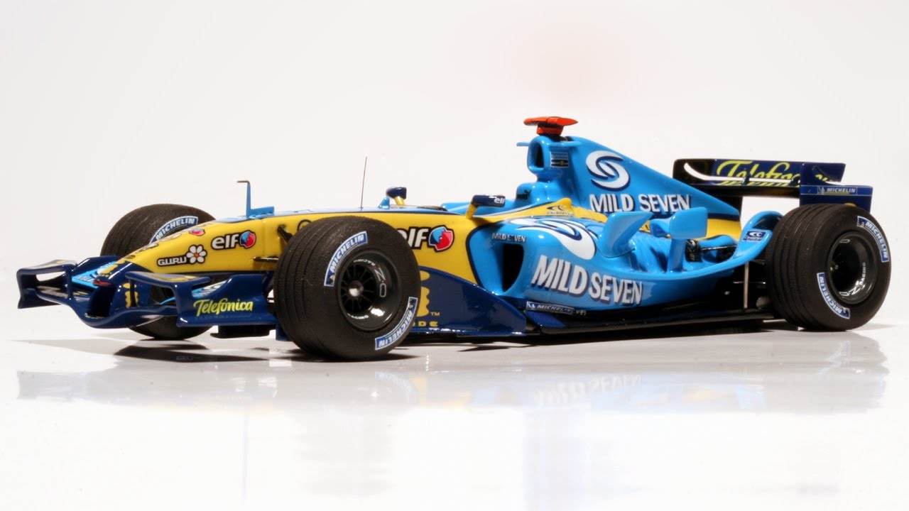 Building the 1:43 Tameo Kits Renault R25