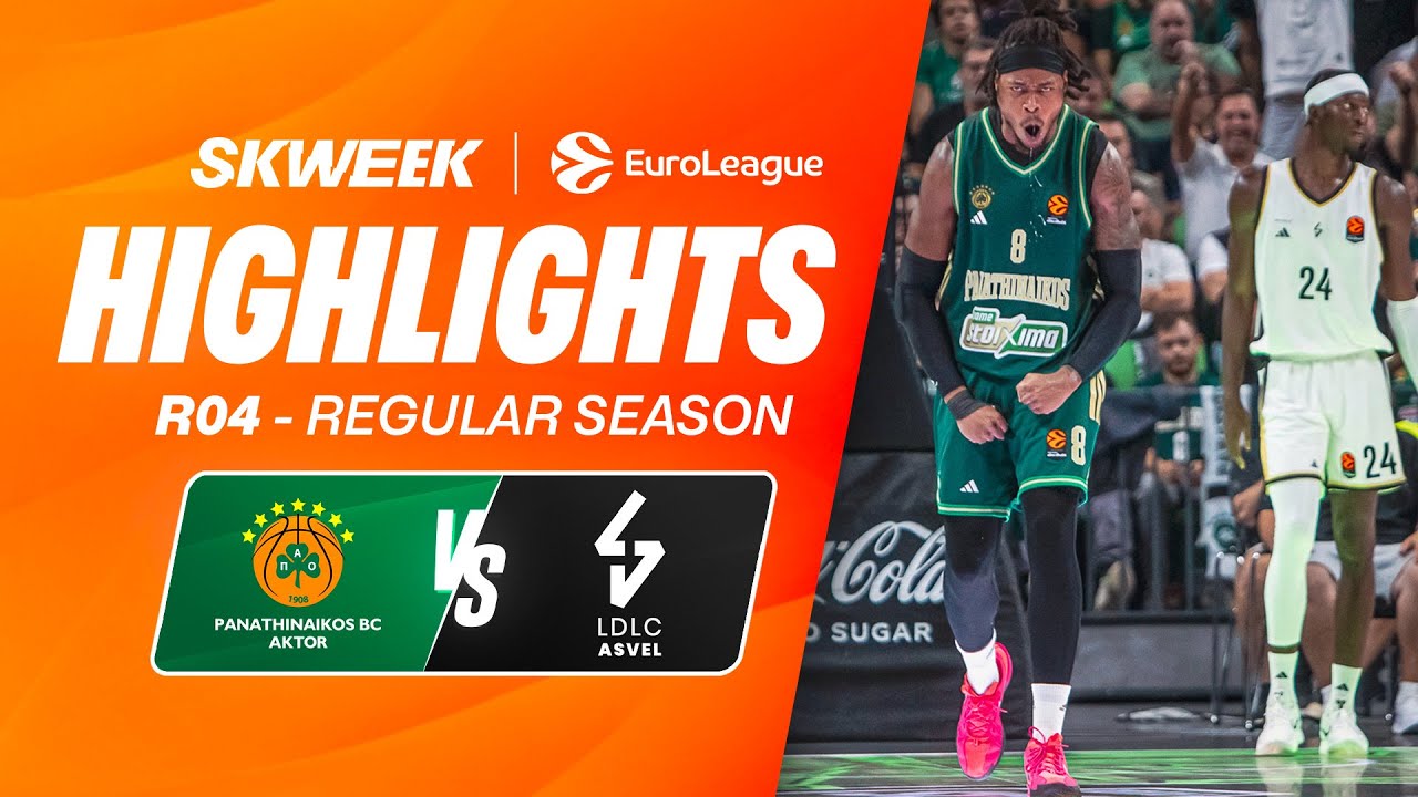 DUET NUNN&ndash;HOLMES NISZCZY WSZYSTKO! 🔥🏀 PANATHINA&Iuml;KOS VS ASVEL &ndash; NAJWAŻNIEJSZE MECZU &ndash; EUROLIGA R4