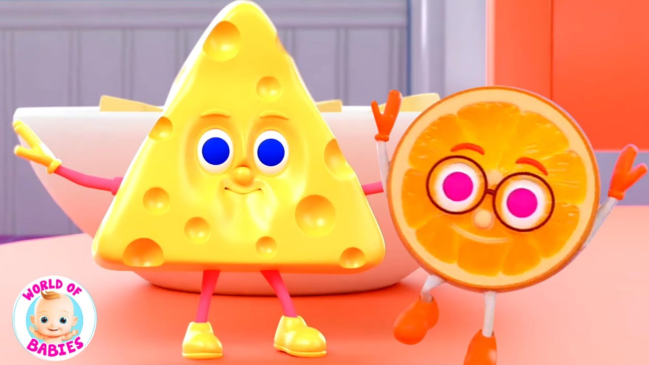 Shapes Song, Fun Learning Video And Nursery Rhyme for Kids