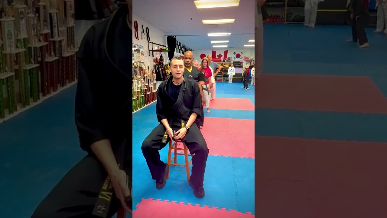 When you really know your students!! Sensei guessed them all by voice only… 🥋#karate #martialarts